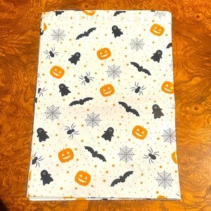 Halloween Themed poly mailers with Ghosts and Pumpkins